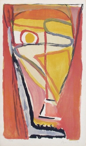 Bram van velde - velde, lithographie