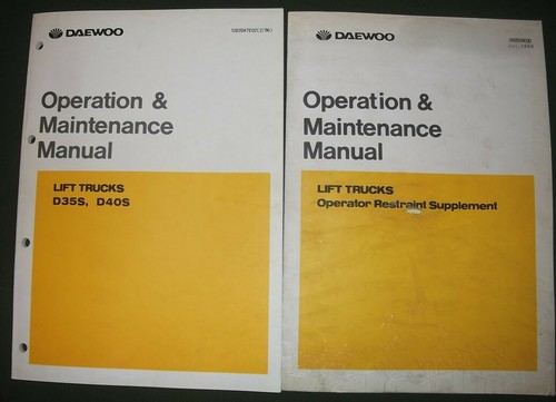 Daewoo d35s d40s chariot - d35s,
