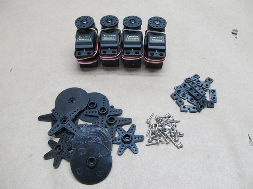 Four futaba s3004 servos - four,