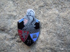 INS 209 . INFANTERIE . WW2 . 71° RI . COULEURS INVERSEES . RATEAU . RARE SUPERBE