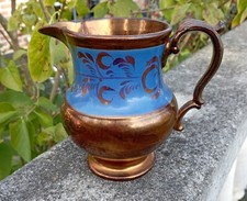 ANCIEN PICHET EN FAIENCE DE