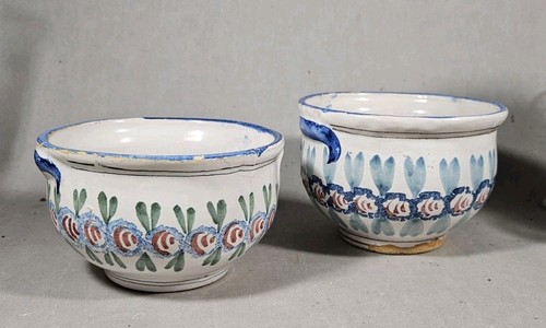 Deux très anciens bols - anciens,