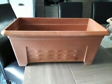 3 Jardinières plastique 