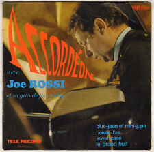 JOE ROSSI "BLUE-JEAN ET MINI-JUPE" ACCORDEON POP JAZZ EP 1967 TELE RECORD 18102