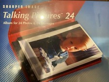 Sharper Image Talking Pictures 24 Album for 24 Photos & 24 Messages