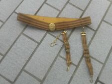 ceinture metallise et suspension de la dague OFFICIER Marine Naval SOVIETIQUE N5