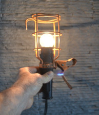 Ancienne baladeuse orange à