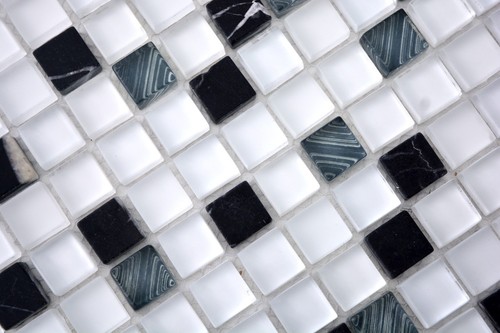 Mosaïque cristal pierre - , verre