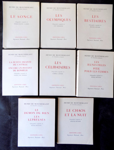 Henry montherlant oeuvre - de,