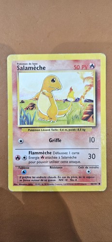 Carte pokemon salameche 02 - salameche, 46/02