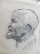 Portrait - Tête - Lénine -