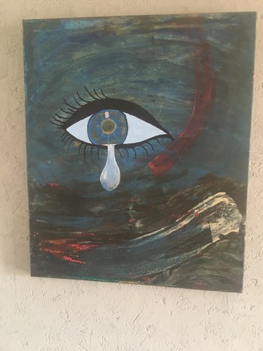 Tableau peinture acrylique - tableau,