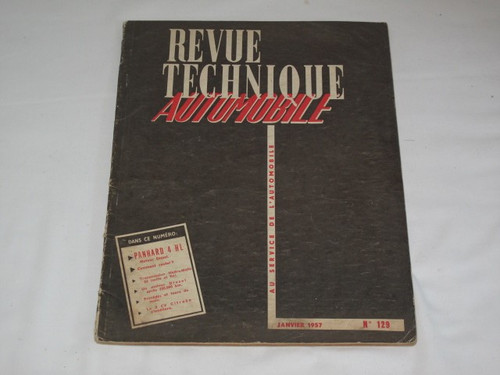 Revue technique panhard - technique,