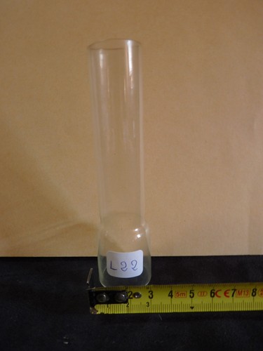 Verre lampe pétrole - verre,