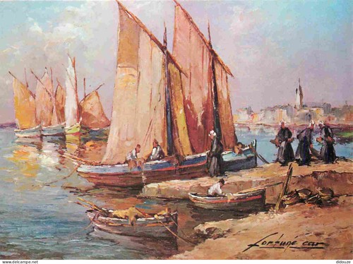 Carte postale art peinture - -,