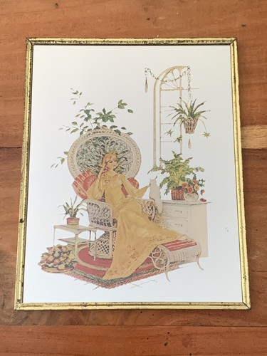 Cadre miroir vintage - miroir,