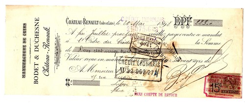 France billet ordre mandat - france,