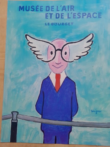 Affiche signée savignac - affiche,