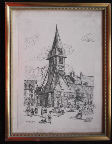 Honfleur clocher catherine - clocher, st