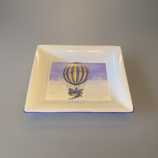 Vide Poche Philippe Deshoulières Porcelaine De Limoges Montgolfière Parfait État