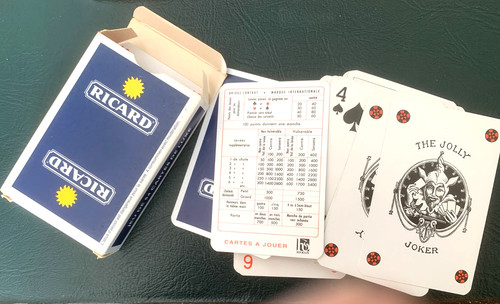 Jeu cartes ricard heron - de,
