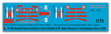 Peddinghaus-Decals 1/72 1658 2 Français Jägerasse N°3 Pilotes Dewoitine D.5