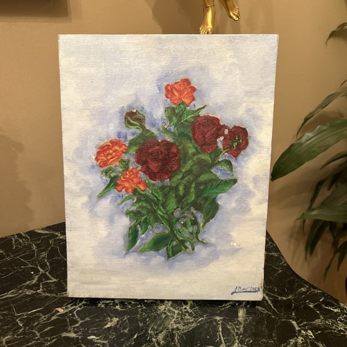 Tableau huile sur toile - huile,
