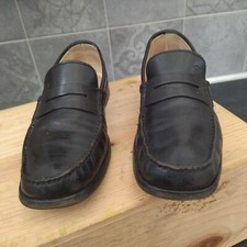 Mocassin Christian PELLET tout cuir noir modèle Ibiza T41