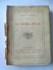 Livre Pierre Alberty le jardin