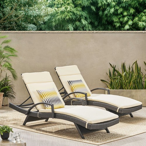 Soleil outdoor wicker chaise - outdoor,