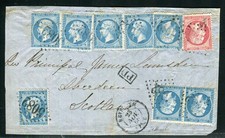 Rare devant lettre de - lettre,