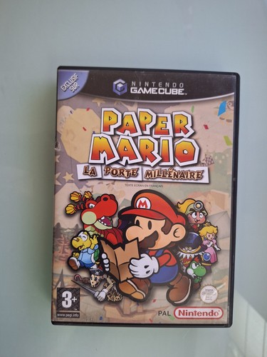 Paper mario nintendo gamecube - paper,