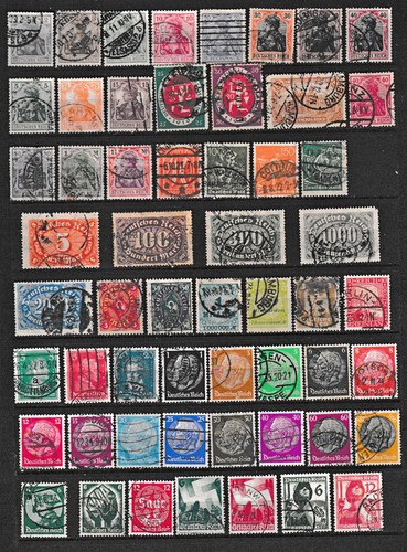 Allemagne reich lot de - ,