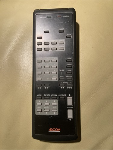 Genuine adcom remote - adcom, rc-65