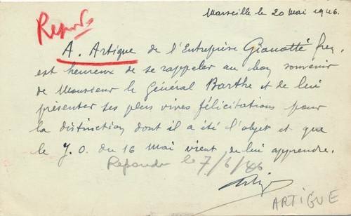 Sur général maurice - maurice, barthe