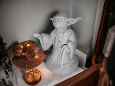 Figurine maître yoda résine - figurine,