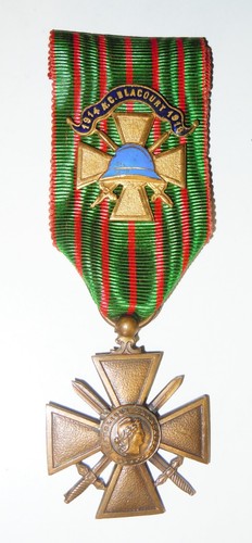 Croix guerre 1914 1918 - guerre,