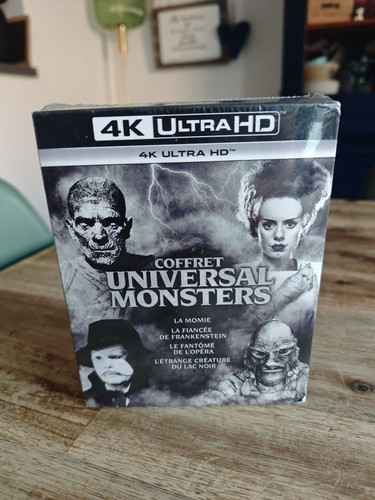 Coffret universal monsters - universal, 4k