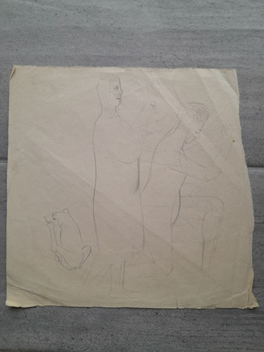 Portrait dessin pierre tal - portrait,