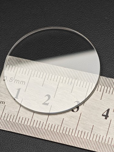 Verre saphir plat pour - , montre