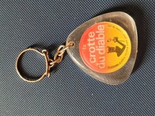 PORTE CLE CLEF LA CROTTE DU DIABLE FROMAGE PUB RARE VINTAGE ANCIEN COLLECTION