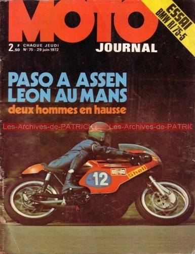 Moto journal bmw r75 5 - ,