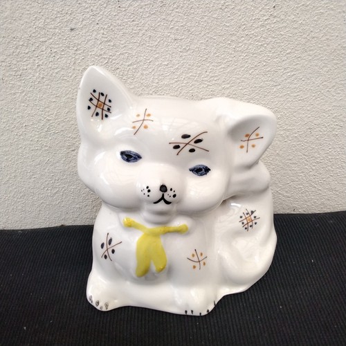 Tirelire chat faience - chat, de