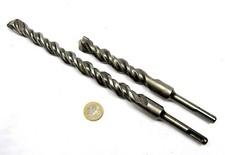 PAIRE DE FORETS A BÉTON SDS +  DIAM 20mm LONGUEUR 30cm ET 20CM