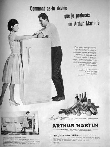 Publicité arthur martin - arthur,