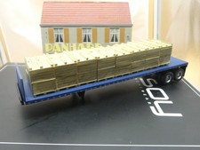 REMORQUE SEMI 2 ESSIEUX PORTE PALETTES N°22  1/43éme IXO ALTAYA Neuf