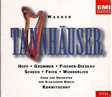 Wagner - Tannhauser / Konwitschny, Hopf, Grummer, Wunderlich - CD