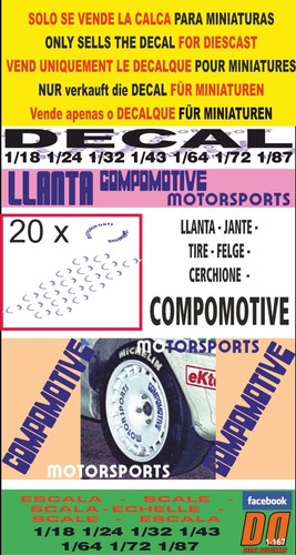 Decal llanta jante tire felge - decal,