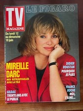TV Magazine du 10/06/1989; Mireille Darc/ Gildas/ Didier Roustan