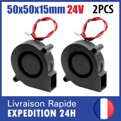 Ventilateur 5015 turbine - 2x,